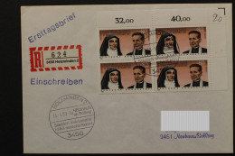 Deutschland (BRD), MiNr. 1352. Viererblock, Ecke Rechts Oben, EST - Covers & Documents