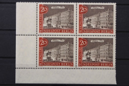 Berlin, MiNr. 221, 4er Block, Ecke Links Unten, Postfrisch - Unused Stamps