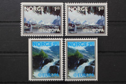 Norwegen, MiNr. 742 Do/Du + 743 De/Dr, Postfrisch - Sonstige & Ohne Zuordnung