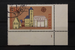 Deutschland (BRD), MiNr. 970, Ecke Rechts Unten, FN 1, Gestempelt - Used Stamps
