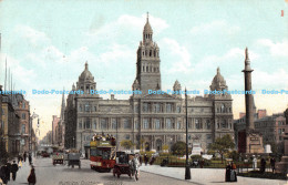 R173590 Municipal Buildings. Glasgow. Caledonia Series. 1910 - World