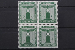 Deutsches Reich Dienst, MiNr. 148, Viererblock, Postfrisch - Dienstmarken