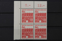 Deutschland, MiNr. 459, 4er Block, Ecke Links Oben, Postfrisch - Unused Stamps