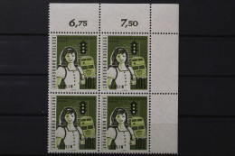 Berlin, MiNr. 194, 4er Block, Ecke Rechts Oben, Postfrisch - Unused Stamps