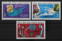 Türkisch-Zypern, MiNr. 71-73, Postfrisch - Ungebraucht