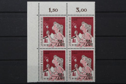 Berlin, MiNr. 195, 4er Block, Ecke Links Oben, Postfrisch - Unused Stamps