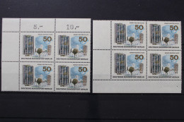 Berlin, MiNr. 259, 2 Eckrandvierer, Li. Oben + Unten, Postfrisch - Unused Stamps