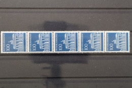 Deutschland (BRD), MiNr. 510 V R, 5er Streifen ZN 470, Postfrisch - Roller Precancels