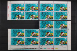 DDR, MiNr. 2898, 4er Bzw. 6er Block, Alle 4 Ecken, VD 2, EST - Used Stamps