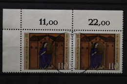 Deutschland (BRD), MiNr. 1018, WP, Ecke Links Oben, Gestempelt - Used Stamps