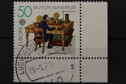Deutschland (BRD), MiNr. 1011, Ecke Rechts Unten, FN 2, Gestempelt - Used Stamps