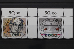 Deutschland (BRD), MiNr. 1584 + 1585, Ecken Rechts Oben, VS F/M, EST - Used Stamps