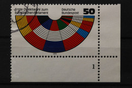 Deutschland (BRD), MiNr. 1002, Ecke Rechts Unten, FN 1, Gestempelt - Used Stamps