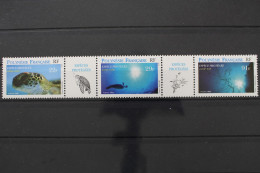 Französisch-Polynesien, MiNr. 676-678 Fünferstreifen, Postfrisch - Unused Stamps