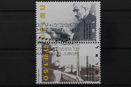 Israel, MiNr. 1049 + 1048, Senkr. Paar, Gestempelt - Altri & Non Classificati