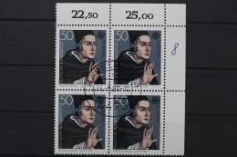 Deutschland (BRD), MiNr. 1049, 4er Block, Ecke Rechts Oben, Gestempelt - Used Stamps