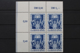 DDR, MiNr. 484, Viererblock, Ecke Links Oben, Postfrisch - Unused Stamps