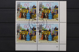 Deutschland, MiNr. 1112, 4er Block, Ecke Rechts Unten, FN 2, Gestempelt - Used Stamps