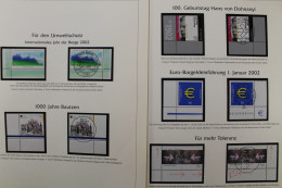Deutschland, 2231-2302, Jahrgang 2002, Eckrandmarken Komplett - Autres & Non Classés