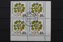 Deutschland (BRD), MiNr. 1108, 4er Block, Ecke Rechts Unten, FN 1, EST - Used Stamps