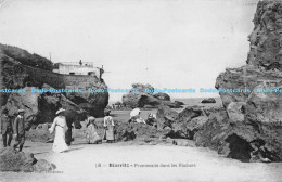 R174160 Biarritz. Promenade Dans Les Rochers. L. Bosq. 1906 - Monde