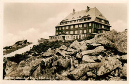 73909764 Riesengebirge_Krkonose_Karkonosze Reiftraegerbaude - Czech Republic