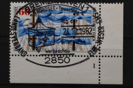 Deutschland (BRD), MiNr. 1058, Ecke Rechts Unten, FN 1, Gestempelt - Used Stamps