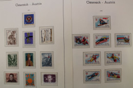 Österreich 1975-1989, Postfrische Sammlung Auf Leuchtturm Blättern - Ungebraucht