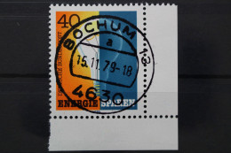 Deutschland, MiNr. 1031, Ecke Re. Unten, Zentrisch Bochum, Gestempelt - Used Stamps