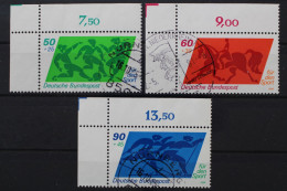 Deutschland (BRD), MiNr. 1046-1048, Ecken Links Oben, Gestempelt - Used Stamps