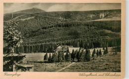 73909755 Riesengebirge_Krkonose_Karkonosze Schlingelbaude Mit Schneekoppe - Tchéquie