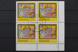 Deutschland (BRD), MiNr. 1066, 4er Block, Ecke Rechts Unten, FN 1, EST - Used Stamps