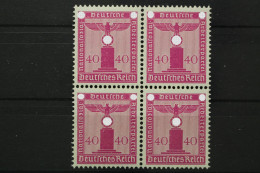 DR Dienst, MiNr. 165, Viererblock, Postfrisch - Dienstmarken