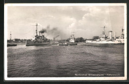 AK Wilhelmshaven, Kriegshafen  - Warships