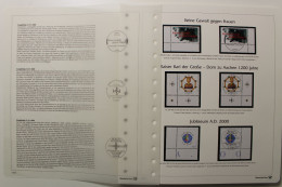 Deutschland Plus Jahrgang 2000, Vordrucke Für Eckrandmarken Mit Briefmarken - Andere & Zonder Classificatie