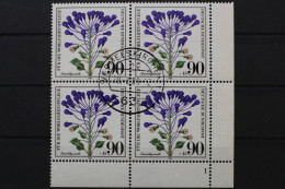 Deutschland, MiNr. 1062, 4er Block, Ecke Rechts Unten, FN 1, Gestempelt - Used Stamps