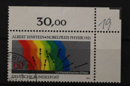 Deutschland (BRD), MiNr. 1019, Ecke Rechts Oben, Gestempelt - Used Stamps
