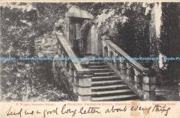 R173624 F. Wright. Dorothy Vernons Steps. Haddon Hill. Valentines Series. 1904 - Monde