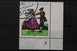 Deutschland (BRD), MiNr. 1096, Ecke Rechts Unten, FN 2, Gestempelt - Used Stamps