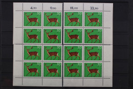 Berlin, MiNr. 293, Viererblöcke, Alle 4 Ecken, Postfrisch - Unused Stamps