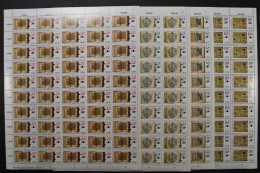 DDR, MiNr. 3340-3343, 50er Bogen, Postfrisch - Unused Stamps