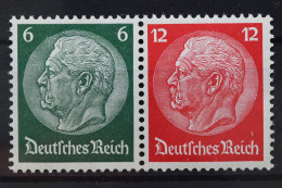 Deutsches Reich, MiNr. W 62, Postfrisch - Zusammendrucke