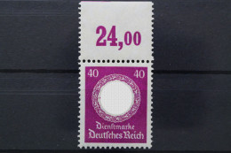Deutsches Reich Dienst, MiNr. 142, Oberrand Dgz, 24,00, Postfrisch - Dienstmarken