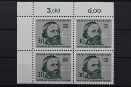 Berlin, MiNr. 465, 4er Block, Ecke Links Oben, Postfrisch - Unused Stamps