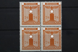 DR Dienst, MiNr. 163, Viererblock, Postfrisch - Dienstmarken