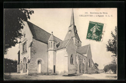 CPA Cellettes, L`Eglise  - Other & Unclassified