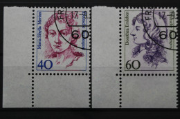 Deutschland (BRD), MiNr. 1331-1332, Ecken Links Unten, VS F/M, EST - Used Stamps