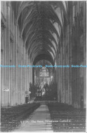 R172702 S 2174. The Nave. Winchester Cathedral. Kingsway Real Photo Series - Monde
