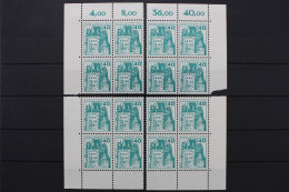 Berlin, MiNr. 535, Viererblöcke, Alle 4 Blöcke, Postfrisch - Unused Stamps