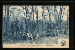 CPA Cheverney, En Sologne, Le Decouplage  - Autres & Non Classés